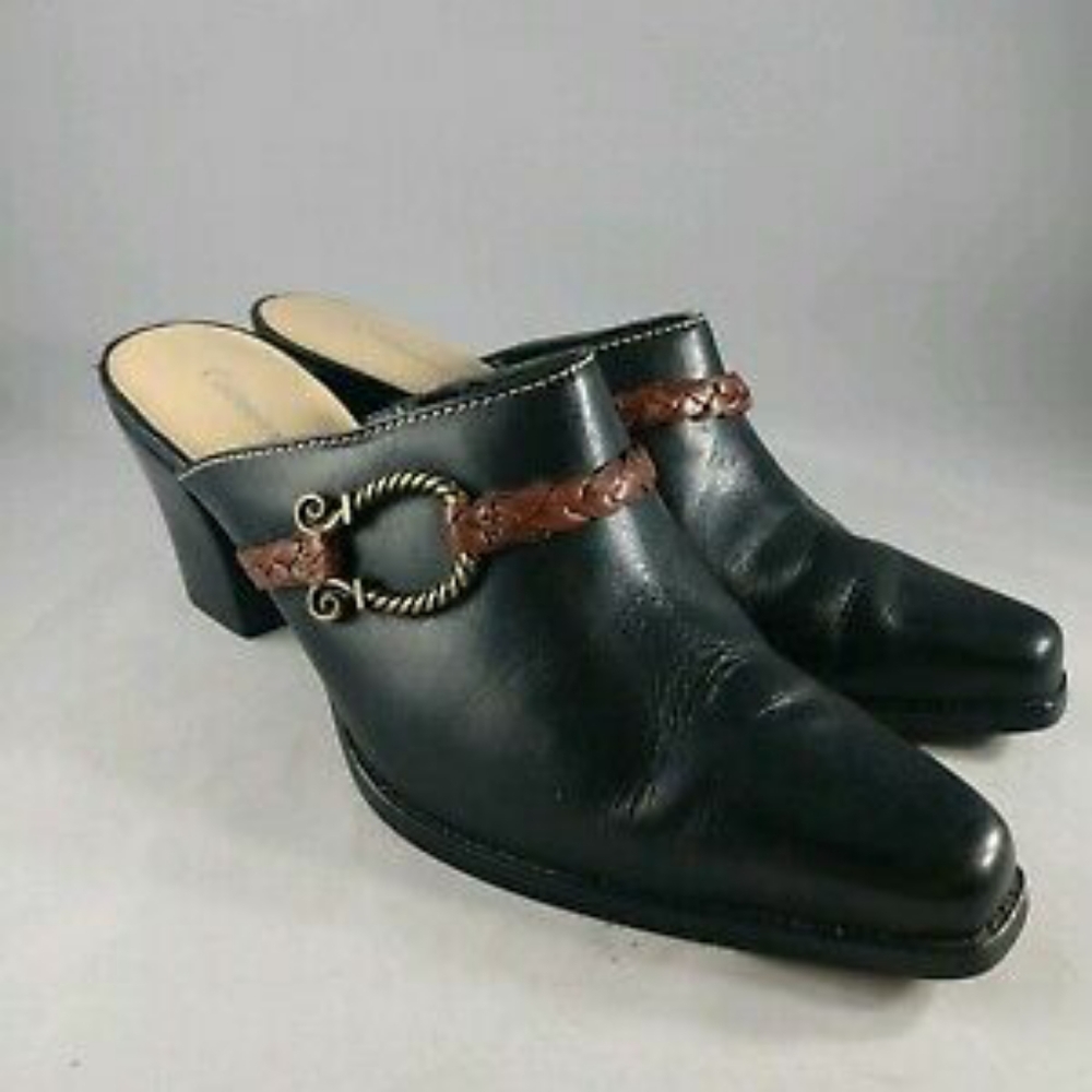 Coldwater Creek Slip-on Mules Size 6M